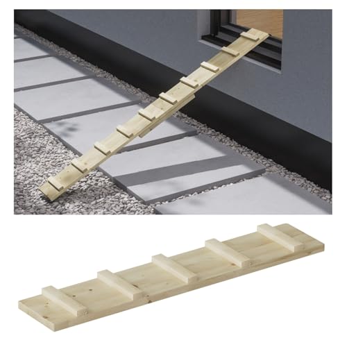Katzenleiter Katzentreppe Katzenstufe für Balkon Treppe ohne Befestigung 1m lang Katzenleiter Katzentreppe Katzenstufe für Balkon Treppe ohne Befestigung 1m lang von QLS