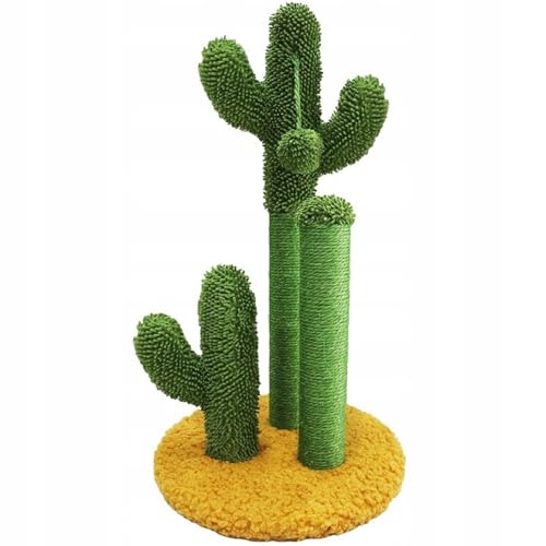 Kratzbaum Kratzstamm Katzenkratzbaum Kratzsäule Kletterbaum Kaktus Katzenbaum 56 cm hoch grün Kratzbaum Kratzstamm Katzenkratzbaum Kratzsäule Kletterbaum Kaktus Katzenbaum 56 cm hoch grün von QLS