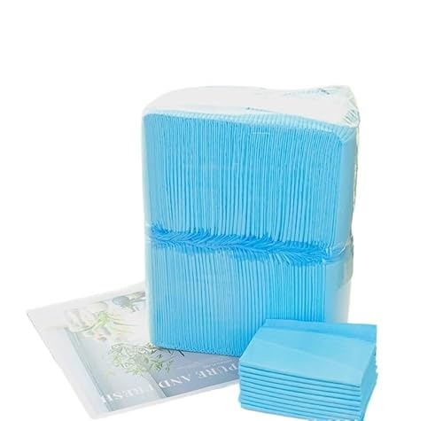 QLSWZC welpen unterlagen Haustier-PIPI-Pads, verdickte Deodorant-Hunde-PIPI-Pads, Haustierwindel, Einweg-Saugpads, Windel Nicht nass (Color : B, Size : 45x60cm 50 pcs) von QLSWZC