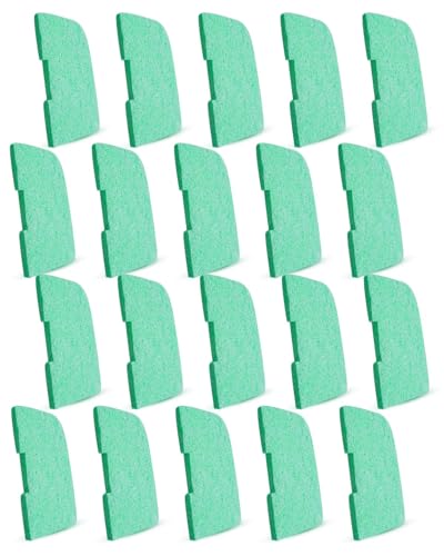 QLZOZB 20 Stück Filter passend für 307 407 306 406 für Aquarien, grünes Pad Aquarium Kanister Filter von QLZOZB