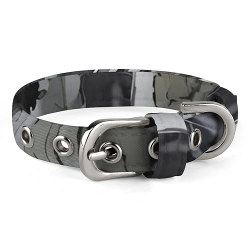 Hundehalsbänder Cold Tree Camouflage Verstellbares Haustierhalsband für kleine, mittelgroße Katzen Hunde Hundehalsbänder Cold Tree Camouflage Verstellbares Haustierhalsband für kleine, mittelgroße Katzen Hunde von QMNLKH