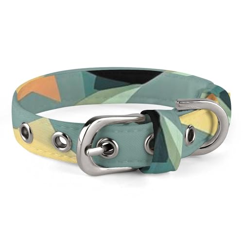 Hundehalsband, Atomsterne, Retro-Muster, verstellbar, für kleine, mittelgroße Katzen und Hunde Hundehalsband, Atomsterne, Retro-Muster, verstellbar, für kleine, mittelgroße Katzen und Hunde von QMNLKH