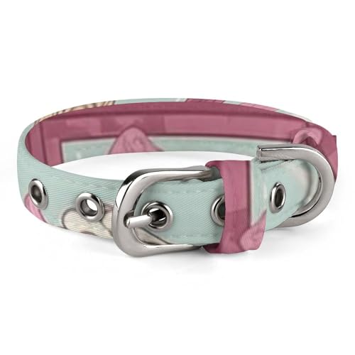 Hundehalsband, Eiscreme, verstellbar, für kleine, mittelgroße Katzen und Hunde Hundehalsband, Eiscreme, verstellbar, für kleine, mittelgroße Katzen und Hunde von QMNLKH