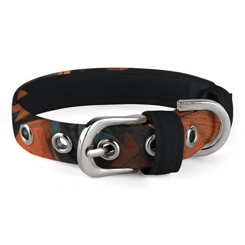 Hundehalsband, Erntedankfest, Blätter, Kranz, verstellbares Haustierhalsband für kleine, mittelgroße Katzen und Hunde Hundehalsband, Erntedankfest, Blätter, Kranz, verstellbares Haustierhalsband für kleine, mittelgroße Katzen und Hunde von QMNLKH