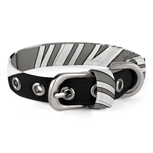 Hundehalsband, Lilie, verstellbar, für kleine, mittelgroße Katzen und Hunde Hundehalsband, Lilie, verstellbar, für kleine, mittelgroße Katzen und Hunde von QMNLKH