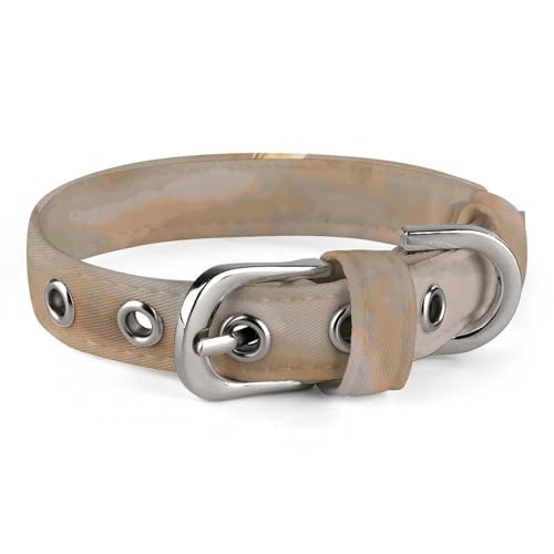 Hundehalsband, Muscheln, Seestern am Strand, verstellbar, für kleine, mittelgroße Katzen und Hunde Hundehalsband, Muscheln, Seestern am Strand, verstellbar, für kleine, mittelgroße Katzen und Hunde von QMNLKH