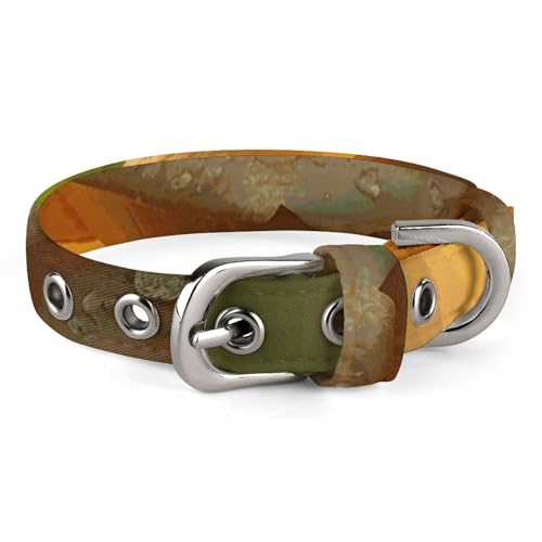Hundehalsband, gelbe Rose, verstellbar, für kleine, mittelgroße Katzen und Hunde Hundehalsband, gelbe Rose, verstellbar, für kleine, mittelgroße Katzen und Hunde von QMNLKH