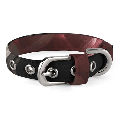 Hundehalsband, herzförmig, verstellbar, für kleine, mittelgroße Katzen und Hunde Hundehalsband, herzförmig, verstellbar, für kleine, mittelgroße Katzen und Hunde von QMNLKH