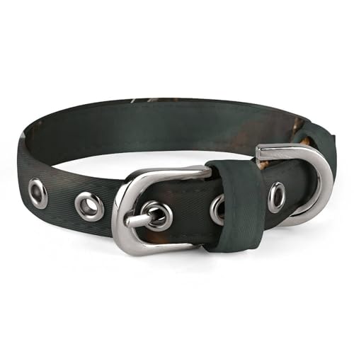 Hundehalsband, mit Pinienkernen, verstellbar, für kleine, mittelgroße Katzen und Hunde Hundehalsband, mit Pinienkernen, verstellbar, für kleine, mittelgroße Katzen und Hunde von QMNLKH