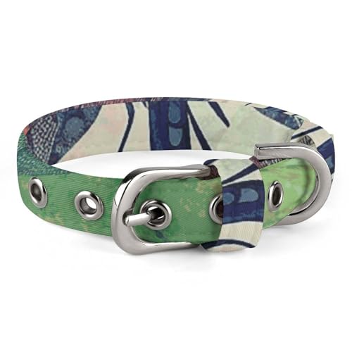 Hundehalsband, modernes Libellen-Design, verstellbar, für kleine, mittelgroße Katzen und Hunde Hundehalsband, modernes Libellen-Design, verstellbar, für kleine, mittelgroße Katzen und Hunde von QMNLKH
