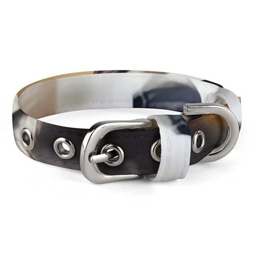 Hundehalsband, niedliches Huskys, verstellbares Haustierhalsband für kleine, mittelgroße Katzen und Hunde Hundehalsband, niedliches Huskys, verstellbares Haustierhalsband für kleine, mittelgroße Katzen und Hunde von QMNLKH