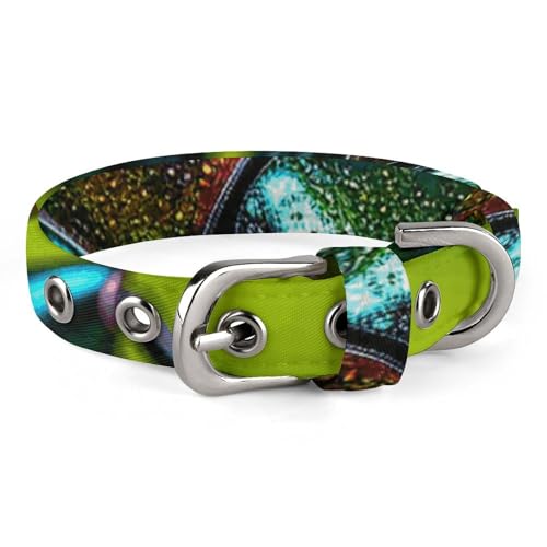 Hundehalsband, schwarz, Käfer, verstellbar, für kleine, mittelgroße Katzen und Hunde Hundehalsband, schwarz, Käfer, verstellbar, für kleine, mittelgroße Katzen und Hunde von QMNLKH