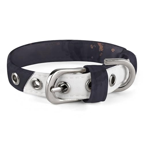 Hundehalsband, violett, Pferd, verstellbar, für kleine, mittelgroße Katzen und Hunde Hundehalsband, violett, Pferd, verstellbar, für kleine, mittelgroße Katzen und Hunde von QMNLKH