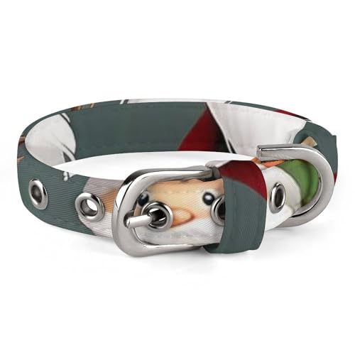Hundehalsband, weihnachtlich, lustig, Zwerge, verstellbar, für kleine, mittelgroße Katzen und Hunde Hundehalsband, weihnachtlich, lustig, Zwerge, verstellbar, für kleine, mittelgroße Katzen und Hunde von QMNLKH