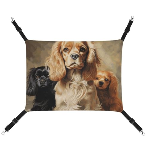 QMNVBDS Cocker Spaniel Katzenhängematte Frettchen-Hängematte Meerschweinchen-Hängematte Rattenhängematte Hängende Katzenbett Chinchilla Hängematte Hamster Hängematte Katzenhängematte für Käfig QMNVBDS Cocker Spaniel Katzenhängematte Frettchen-Hängematte Meerschweinchen-Hängematte Rattenhängematte Hängende Katzenbett Chinchilla Hängematte Hamster Hängematte Katzenhängematte für Käfig von QMNVBDS