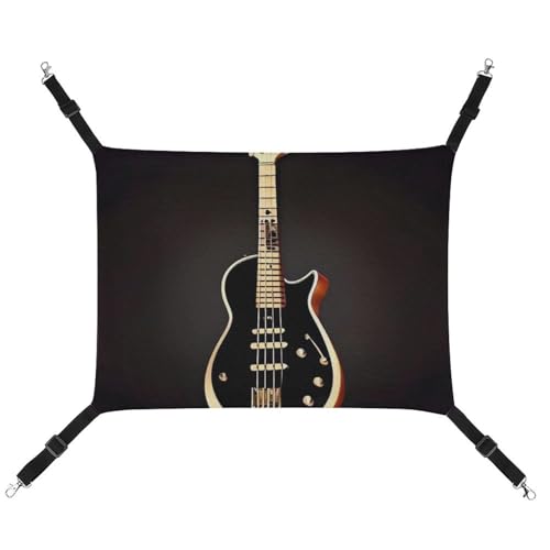 QMNVBDS Schwarze Gitarre Katze Hängematte Frettchen Hängematte Meerschweinchen Hängematte Ratte Hängematte Hängende Katzenbett Chinchilla Hängematte Hamster Hängematte Katze Hängematte für Käfig QMNVBDS Schwarze Gitarre Katze Hängematte Frettchen Hängematte Meerschweinchen Hängematte Ratte Hängematte Hängende Katzenbett Chinchilla Hängematte Hamster Hängematte Katze Hängematte für Käfig von QMNVBDS