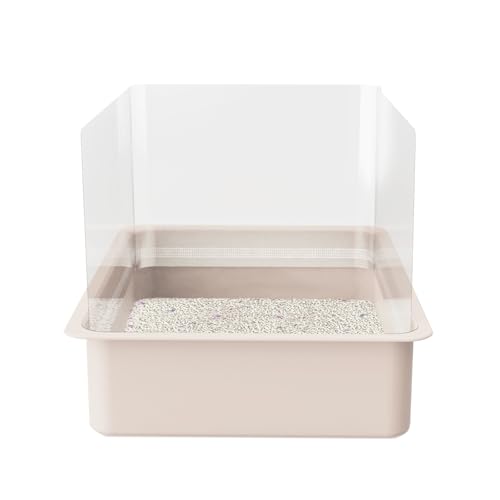 QNBCAA Katzentoilette, Katzentoilette, Katzentoilette, Spritzschutz für offene Katzentoilette, Sichtschutz, transparent, leicht zu reinigen, Katzentoilette nicht im Lieferumfang enthalten, 3 Stück QNBCAA Katzentoilette, Katzentoilette, Katzentoilette, Spritzschutz für offene Katzentoilette, Sichtschutz, transparent, leicht zu reinigen, Katzentoilette nicht im Lieferumfang enthalten, 3 Stück von QNBCAA