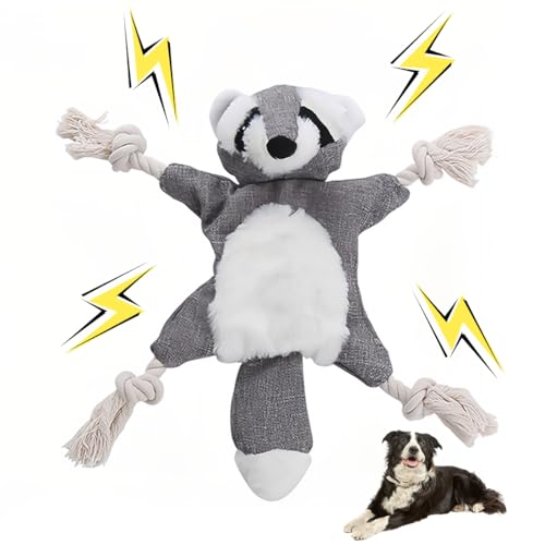 QOMJUFA Quietschspielzeug für Hunde, Hundespielzeug, Hundespielzeuge für Kauer, Niedliches Plüsch Kauspielzeuge, Langlebige Hundespielzeuge QOMJUFA Quietschspielzeug für Hunde, Hundespielzeug, Hundespielzeuge für Kauer, Niedliches Plüsch Kauspielzeuge, Langlebige Hundespielzeuge von QOMJUFA