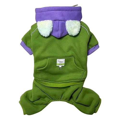 QOODOAL Hunde-Kapuzenpullover mit Tasche, niedlich, leger, Größe XL QOODOAL Hunde-Kapuzenpullover mit Tasche, niedlich, leger, Größe XL von QOODOAL