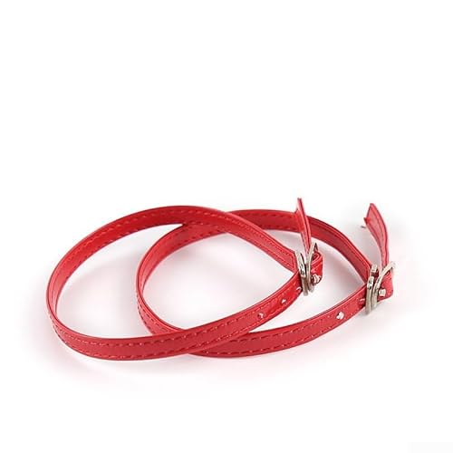 Ankle Strap Solutions Abnehmbare Schuhschnallen für verbesserten Komfort und Passform, Rot Ankle Strap Solutions Abnehmbare Schuhschnallen für verbesserten Komfort und Passform, Rot von QOXEZY