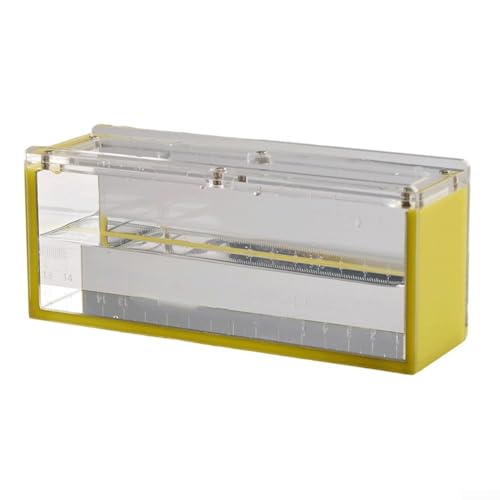 Kinder-Acryl-Fischbeobachtungsbox und transparent für die Beobachtung von Kleintieren (gelb) von QOXEZY