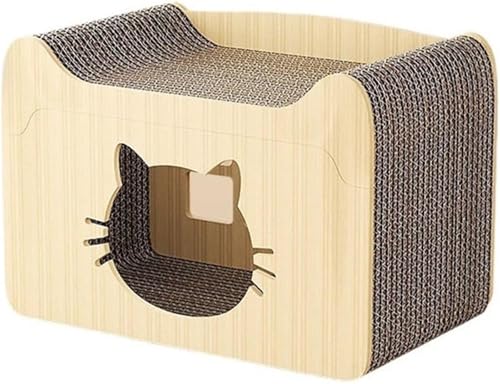 QQNQQ Katzenkratzmatte, Katzenkratzbrett, Kratzbrett, verschleißfest und schmutzabweisend, einteiliges, universelles Nest for alle Jahreszeiten, hausbeständiges Sofa for Hauskatzen QQNQQ Katzenkratzmatte, Katzenkratzbrett, Kratzbrett, verschleißfest und schmutzabweisend, einteiliges, universelles Nest for alle Jahreszeiten, hausbeständiges Sofa for Hauskatzen von QQNQQ