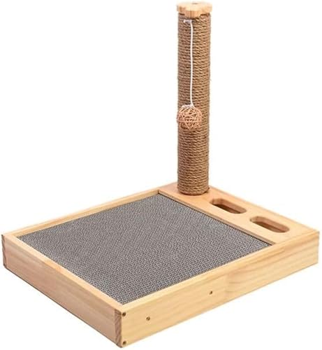 QQNQQ Katzenkratzmatte, Katzenkratzbrett, vertikales Kratzbrett, Klettersäule, verschleißfeste und Nicht haarende Krallen for Hauskatzen QQNQQ Katzenkratzmatte, Katzenkratzbrett, vertikales Kratzbrett, Klettersäule, verschleißfeste und Nicht haarende Krallen for Hauskatzen von QQNQQ