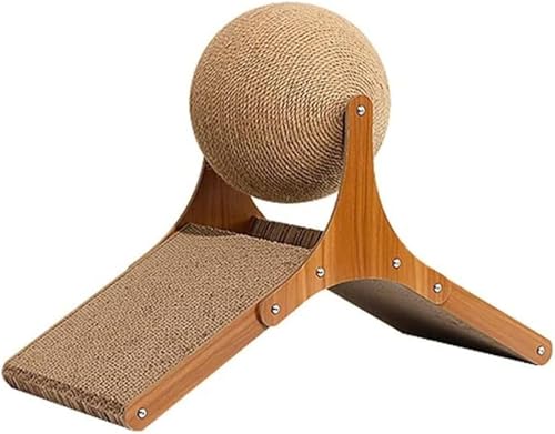 QQNQQ Katzenkratzmatte, Kratzbrett, vertikaler Kratzball, Kratz- und Krallenschleifer-Spielzeug, Krallenbrett for Hauskatzen von QQNQQ
