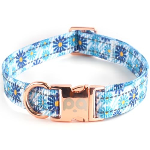 QQPETS Reflektierendes Hundehalsband mit Metallschnalle, verstellbare Nylon-Halsbänder, Geschenk für kleine, mittelgroße und große Jungen, Mädchen, Hunde QQPETS Reflektierendes Hundehalsband mit Metallschnalle, verstellbare Nylon-Halsbänder, Geschenk für kleine, mittelgroße und große Jungen, Mädchen, Hunde von QQPETS