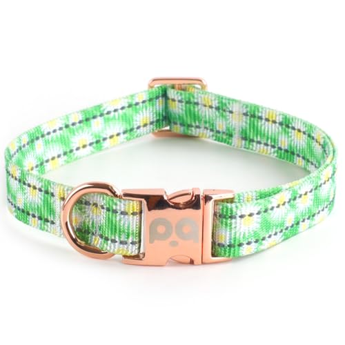 QQPETS Reflektierendes Hundehalsband mit Metallschnalle, verstellbare Nylon-Halsbänder, Geschenk für kleine, mittelgroße und große Jungen, Mädchen, Hunde QQPETS Reflektierendes Hundehalsband mit Metallschnalle, verstellbare Nylon-Halsbänder, Geschenk für kleine, mittelgroße und große Jungen, Mädchen, Hunde von QQPETS
