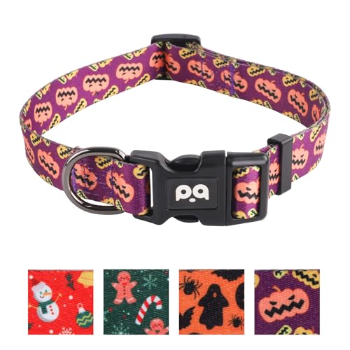 QQPETS Verstellbares, weiches Hundehalsband: Blumendruck, Rosa, mehrfarbig, niedliche Muster für XS, S, M, L, Haustier, Mädchen, Jungen, Welpen, Spazierengehen, Laufen, Training QQPETS Verstellbares, weiches Hundehalsband: Blumendruck, Rosa, mehrfarbig, niedliche Muster für XS, S, M, L, Haustier, Mädchen, Jungen, Welpen, Spazierengehen, Laufen, Training von QQPETS
