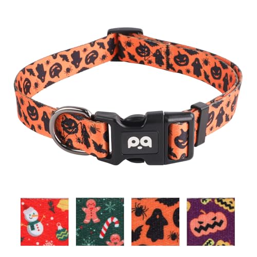 QQPETS Verstellbares, weiches Hundehalsband: Blumendruck, Rosa, mehrfarbig, niedliche Muster für XS, S, M, L, Haustier, Mädchen, Jungen, Welpen, Spazierengehen, Laufen, Training QQPETS Verstellbares, weiches Hundehalsband: Blumendruck, Rosa, mehrfarbig, niedliche Muster für XS, S, M, L, Haustier, Mädchen, Jungen, Welpen, Spazierengehen, Laufen, Training von QQPETS