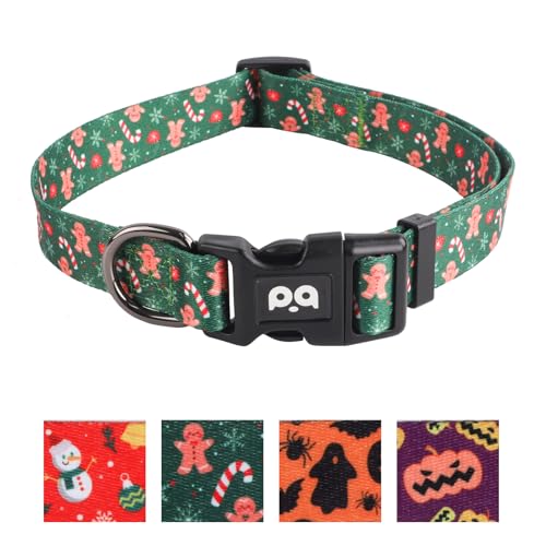 QQPETS Verstellbares, weiches Hundehalsband: Blumendruck, Rosa, mehrfarbig, niedliche Muster für XS, S, M, L, Haustier, Mädchen, Jungen, Welpen, Spazierengehen, Laufen, Training QQPETS Verstellbares, weiches Hundehalsband: Blumendruck, Rosa, mehrfarbig, niedliche Muster für XS, S, M, L, Haustier, Mädchen, Jungen, Welpen, Spazierengehen, Laufen, Training von QQPETS