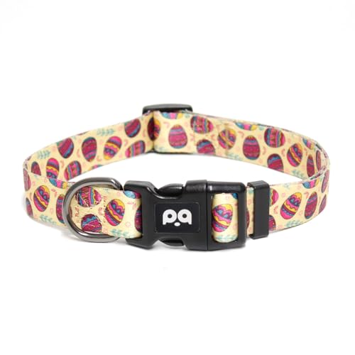 QQPETS Verstellbares, weiches Hundehalsband: Blumendruck, Rosa, mehrfarbig, niedliche Muster für XS, S, M, L, Haustier, Mädchen, Jungen, Welpen, Spazierengehen, Laufen, Training QQPETS Verstellbares, weiches Hundehalsband: Blumendruck, Rosa, mehrfarbig, niedliche Muster für XS, S, M, L, Haustier, Mädchen, Jungen, Welpen, Spazierengehen, Laufen, Training von QQPETS