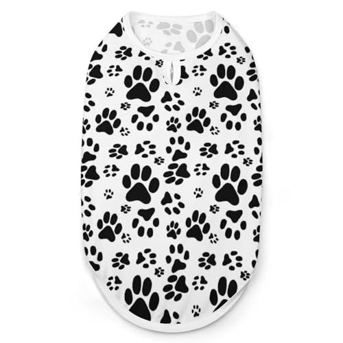 Hunde-Shirt, ärmelloses Tanktop, atmungsaktiv, für kleine Welpen, Größe S Hunde-Shirt, ärmelloses Tanktop, atmungsaktiv, für kleine Welpen, Größe S von QTAVETEND
