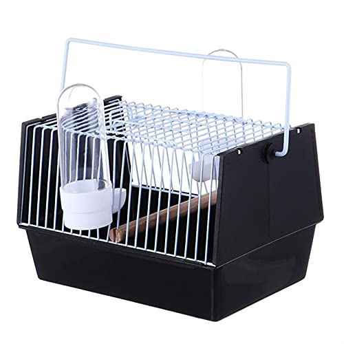 QTBH Vogelkäfig 1. PC. Bird Travel Carrier Cage for Peony Travel Bird Parrot Carrier für Vogelkäfig aus Metall QTBH Vogelkäfig 1. PC. Bird Travel Carrier Cage for Peony Travel Bird Parrot Carrier für Vogelkäfig aus Metall von QTBH