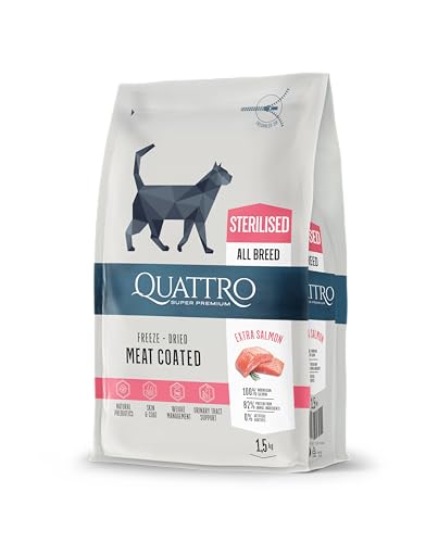 Katzen Trockenfutter Quattro Extra Geflügel Sterilisiert von QUATTRO SUPER PREMIUM