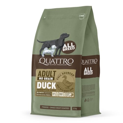 Quattro Ente Alle Rassen Adult (3 kg) von QUATTRO SUPER PREMIUM
