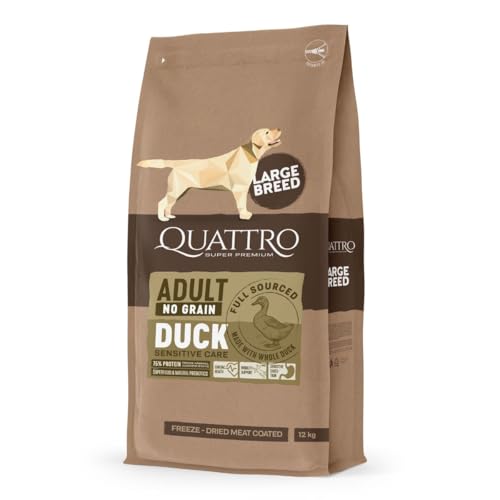 Quattro Ente Große Rassen Adult (12 kg) von QUATTRO SUPER PREMIUM