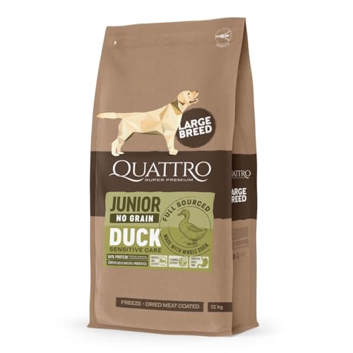 Quattro Ente Große Rassen Junior (12 kg) von QUATTRO SUPER PREMIUM