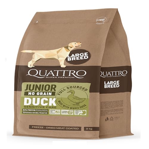 Quattro Ente Große Rassen Junior (3 kg) von QUATTRO SUPER PREMIUM