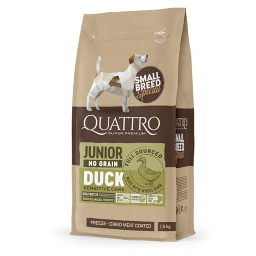 Quattro Ente Kleine Rassen Junior (1,5 kg) von QUATTRO SUPER PREMIUM