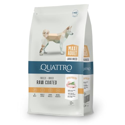 Quattro Extra Geflügel Maxi Große Rassen Adult (12 kg) von QUATTRO SUPER PREMIUM