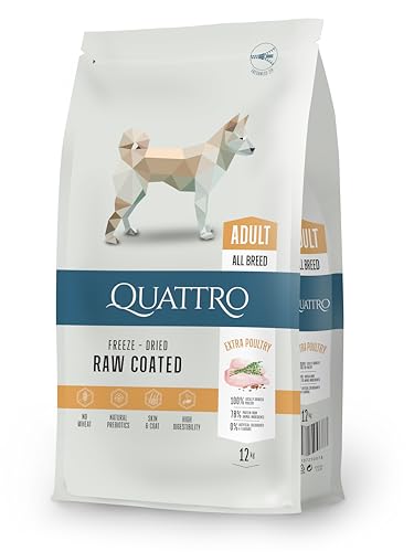 Quattro Hundefutter Extra Geflügel Alle Rassen Adult 12 kg von QUATTRO SUPER PREMIUM