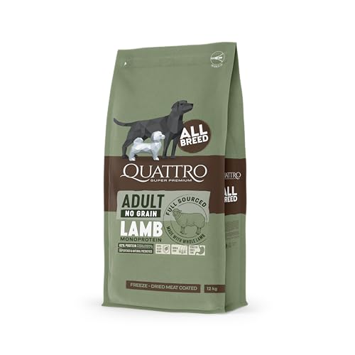 Quattro Lamm Hypoallergenes Alle Rassen Adult (12 kg) von QUATTRO SUPER PREMIUM