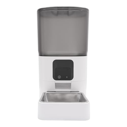 Futterspender für Katzen, 5,45 l, automatischer Futterspender für Katzen, Hunde Futterspender für Katzen, 5,45 l, automatischer Futterspender für Katzen, Hunde von QUIOTUIR
