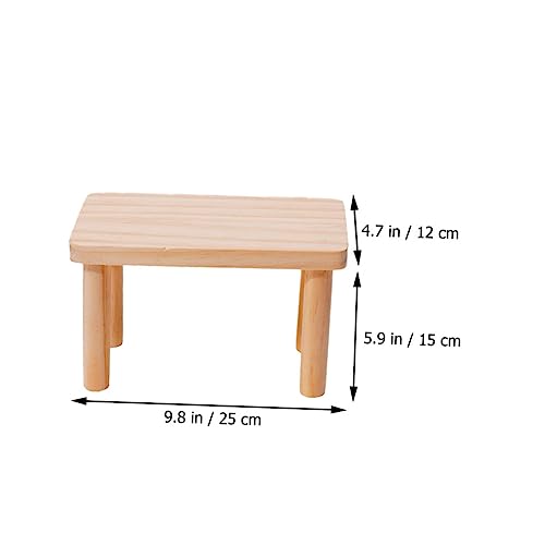 QUMIIRITY Holz Hamster Plattform Mittelgroß Langlebige Kletter und Spielplattform für Hamster und Kleintiere Natürliche Holzqualität Fördert Balance und Bewegung im Käfig Vielseitiges QUMIIRITY Holz Hamster Plattform Mittelgroß Langlebige Kletter und Spielplattform für Hamster und Kleintiere Natürliche Holzqualität Fördert Balance und Bewegung im Käfig Vielseitiges von QUMIIRITY
