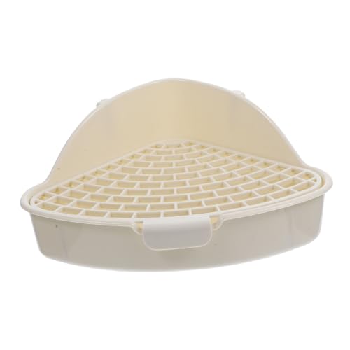 QUMIIRITY Nagertoilette Ecktoilette für Kaninchen und Meerschweinchen Langlebig und Robust mit Abnehmbarem Einfache Installation Hygienisch und Bequem für Hamster Chinchilla Bunny und QUMIIRITY Nagertoilette Ecktoilette für Kaninchen und Meerschweinchen Langlebig und Robust mit Abnehmbarem Einfache Installation Hygienisch und Bequem für Hamster Chinchilla Bunny und von QUMIIRITY