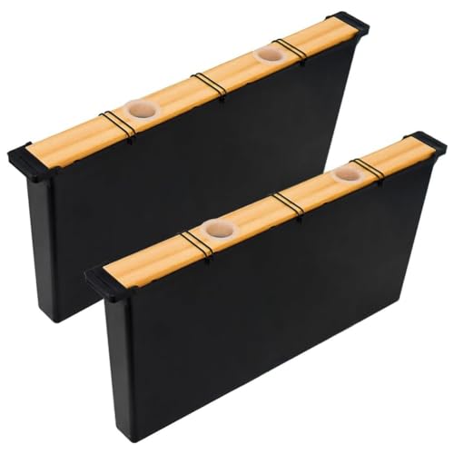 QUR 2Pack 4L Bienenstock-Futterspender, Bienenstock-Rahmen-Futterspender, Tiefer Rahmen-Wasserfutterspender für Imkerei-Bienenfütterungswerkzeuge QUR 2Pack 4L Bienenstock-Futterspender, Bienenstock-Rahmen-Futterspender, Tiefer Rahmen-Wasserfutterspender für Imkerei-Bienenfütterungswerkzeuge von QUR
