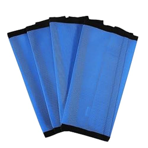 QUXVUIS 4 Paket/los Reitausrüstung Wiederverwendbare Pferd Fliegen Leggings Für Effizienz Moskito Beweis Bein Protektoren Tuch, Blau QUXVUIS 4 Paket/los Reitausrüstung Wiederverwendbare Pferd Fliegen Leggings Für Effizienz Moskito Beweis Bein Protektoren Tuch, Blau von QUXVUIS